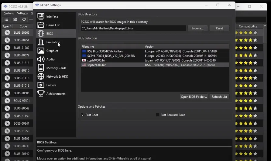 ps2 bios method 2 